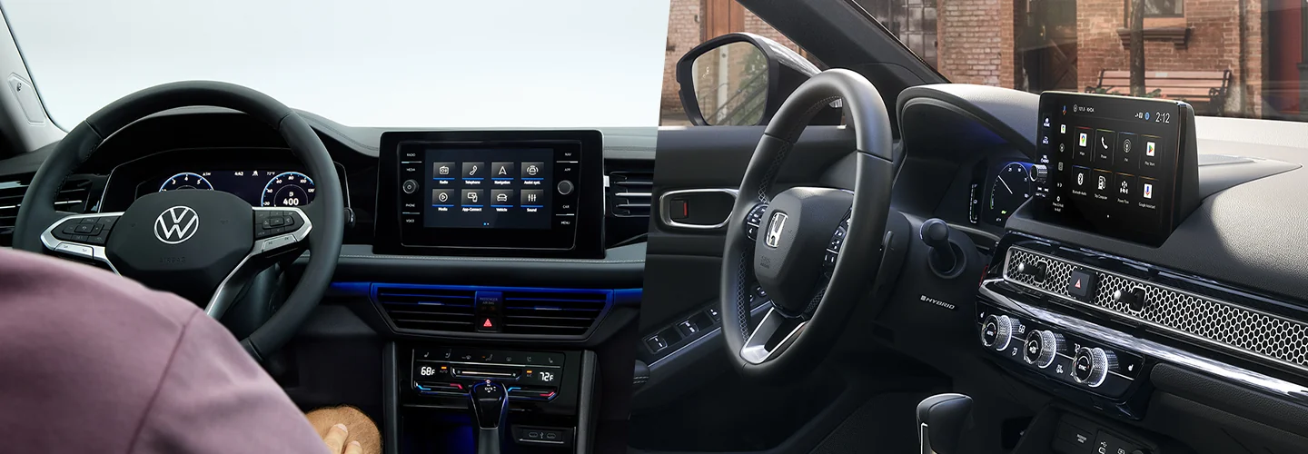 interior of a 2025 Volkswagen Jetta SEL