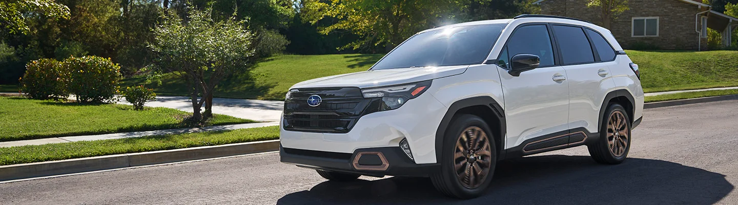 Subaru Forester parked