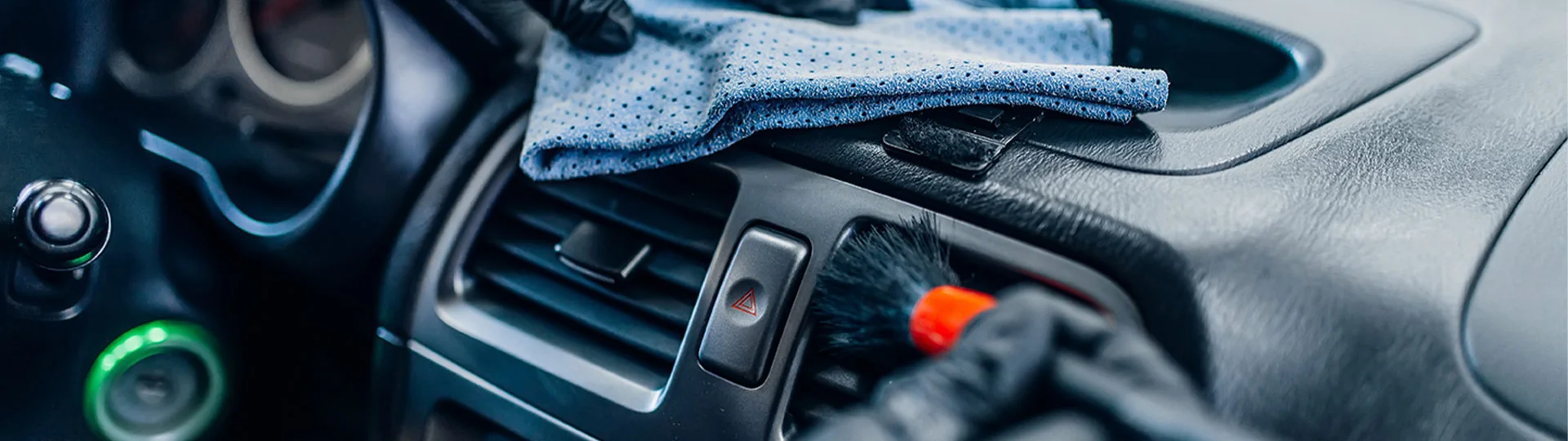 WMI AutoSpa dashboard cleaning