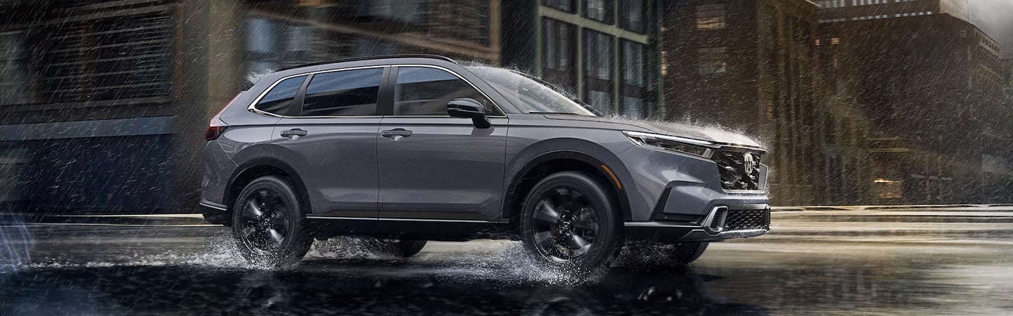 2024 Honda CR-V vs Prologue black color side view