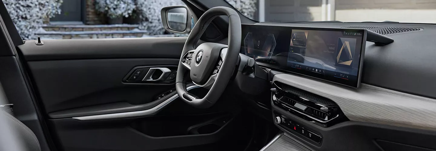 Interior view of the 2026 BMW 3 Series