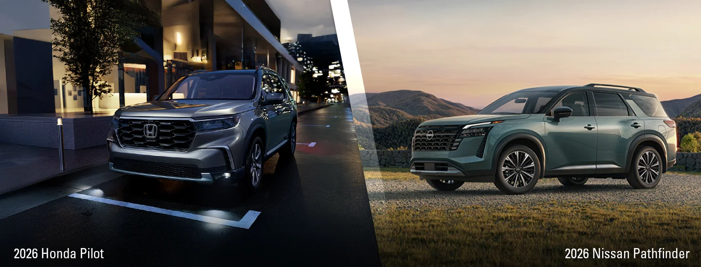 Honda Pilot vs Nissan Pathfinder