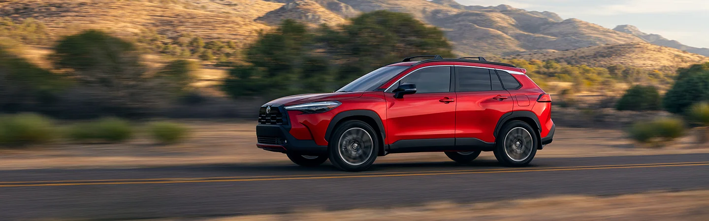 side view of a 2026 Toyota Corolla Cross L