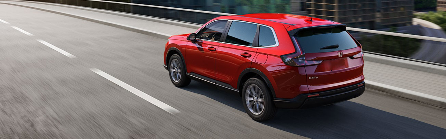 2024 Honda CR-V Specs redcolor backview