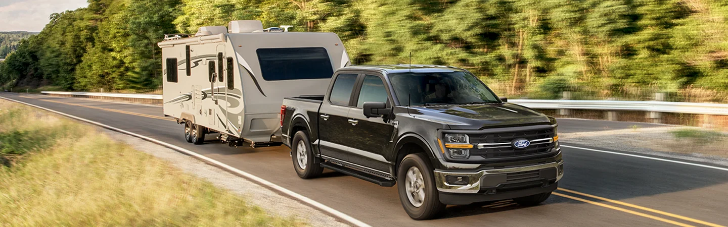 2025 Ford F-150 blackcolor frontview