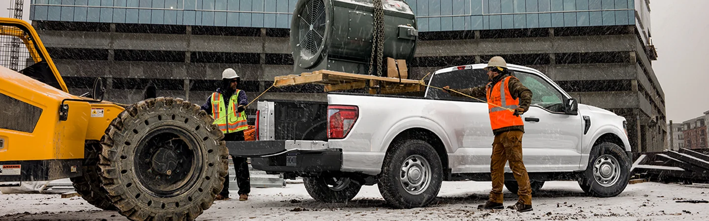 2025 Ford F-150 whitecolor sideview