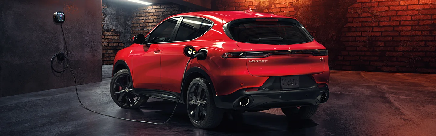 2025 Dodge Hornet Red Color Back View