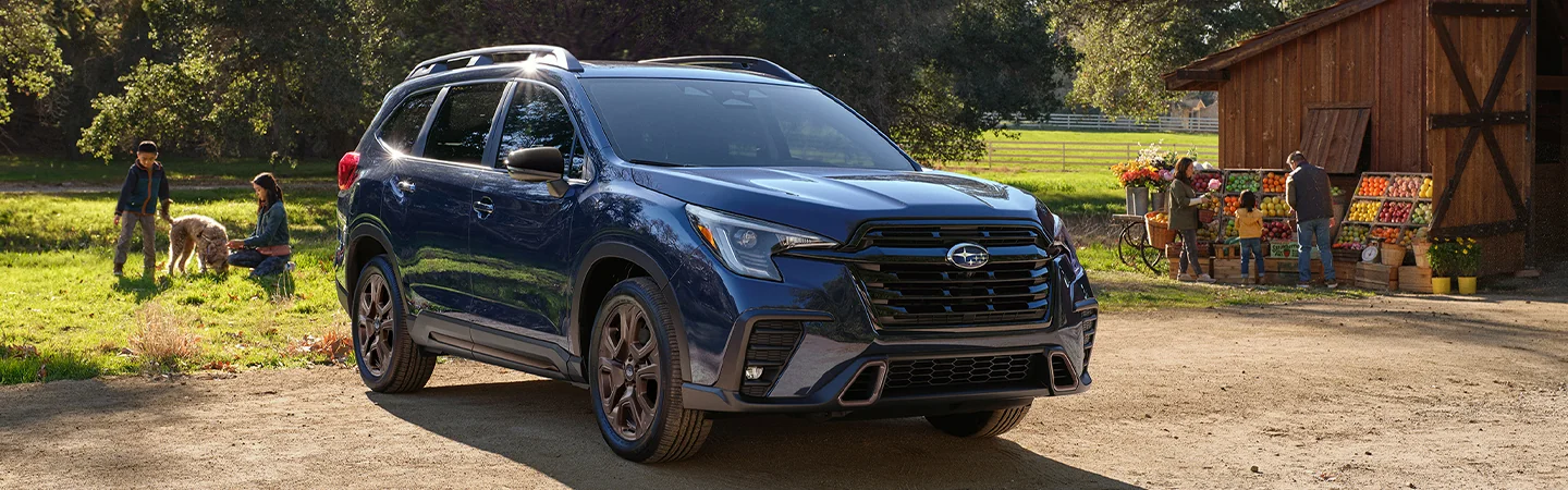 2025 Subaru Ascent blue front view