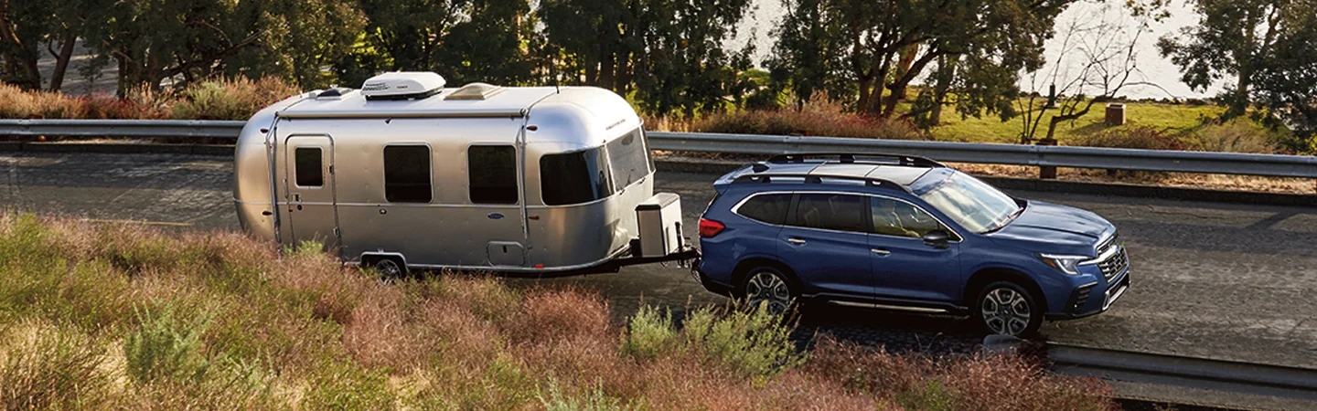 2025 Subaru Ascent blue side view