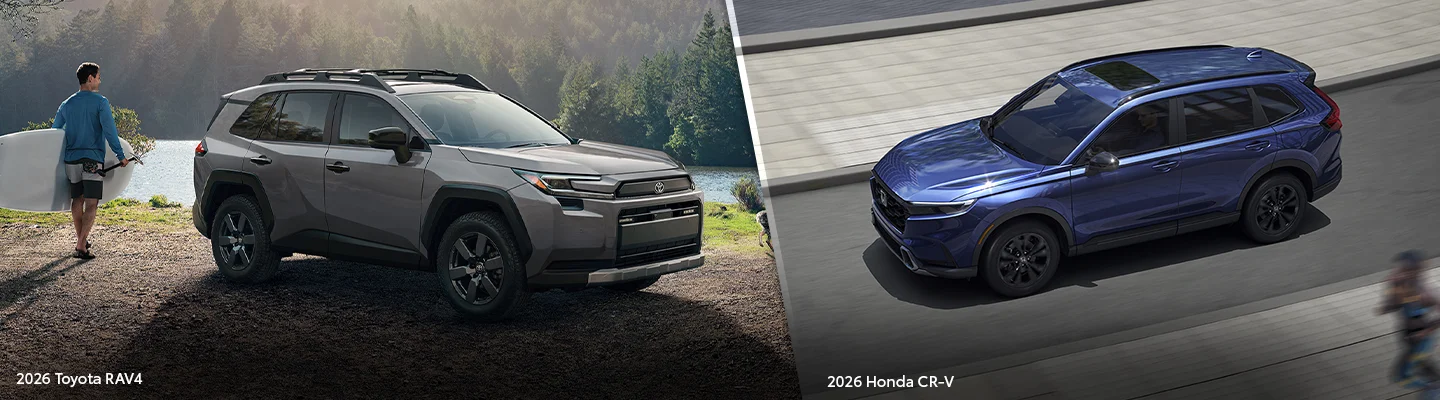 2026 Toyota RAV4 Against the Honda CR-V