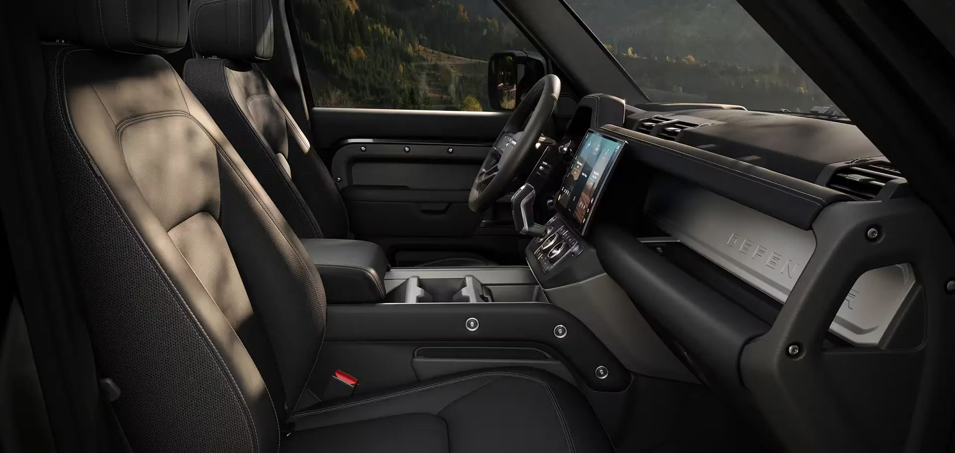 inside the 2026 Defender 130 in Tampa, FL