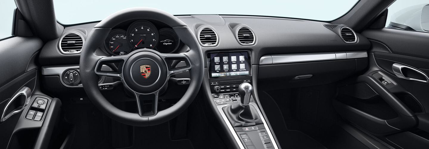 2024 Porsche 718 Cayman Specs interior black
