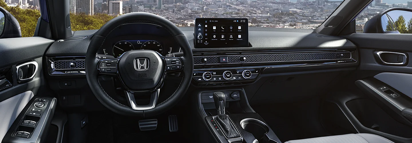 2025 Honda Civic Sedan Hybrid interior