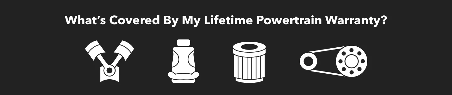 what is covered by my lifetime powertrain warranty