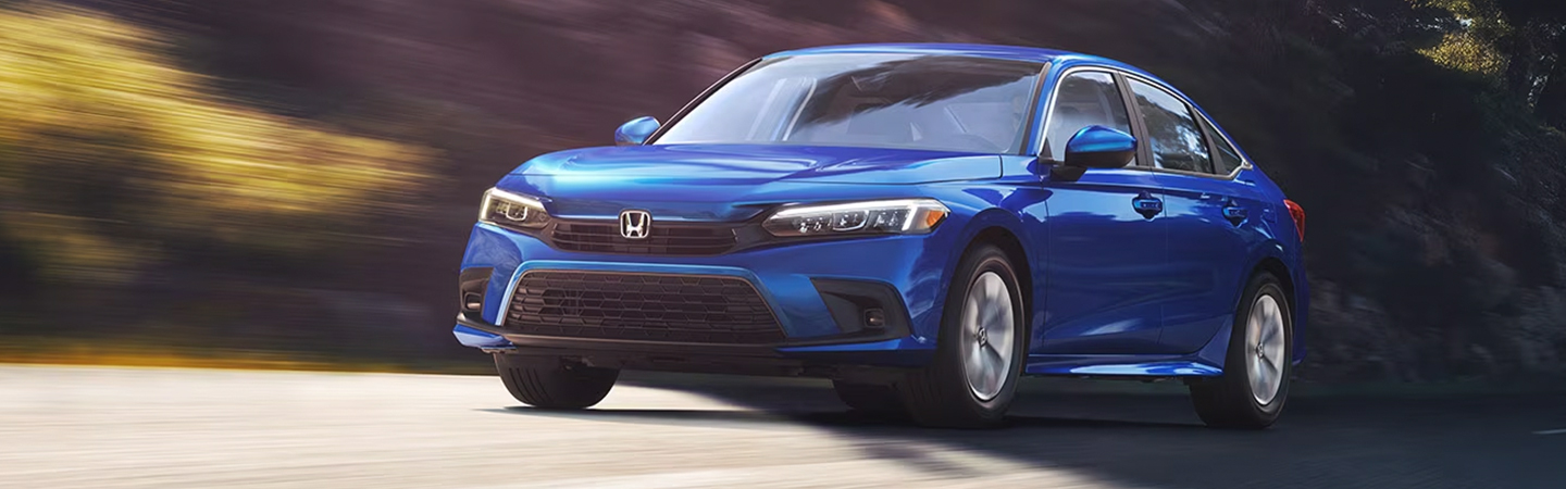 2024 Honda Civic Engine bluecolor frontview