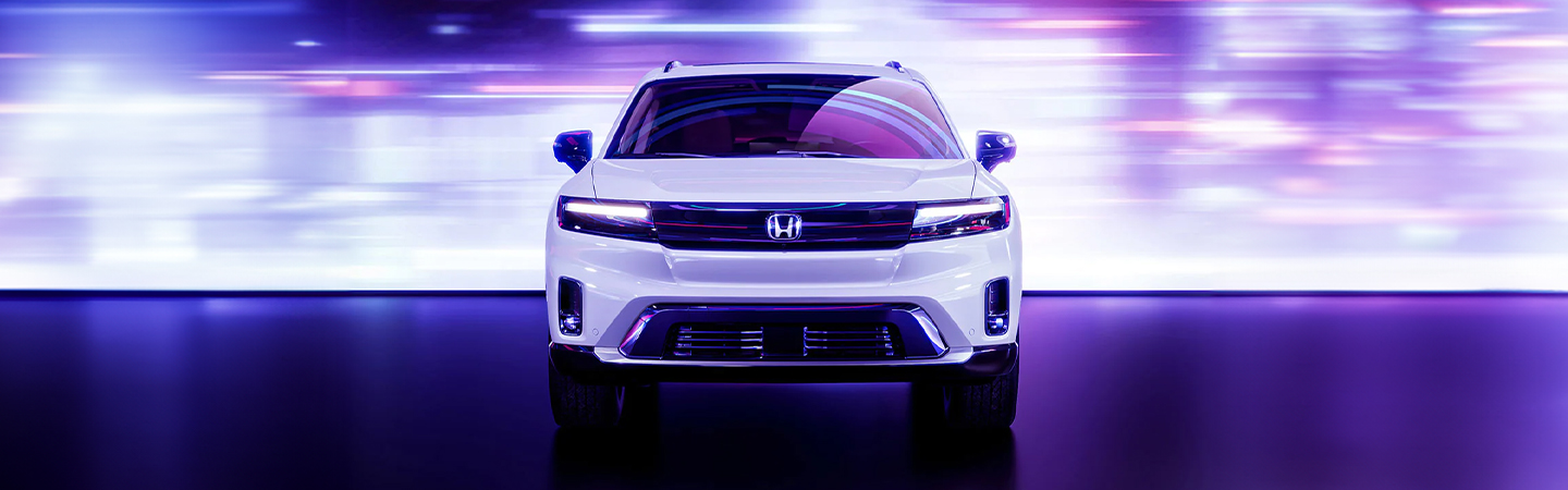 2024 Honda Prologue Range front side in white