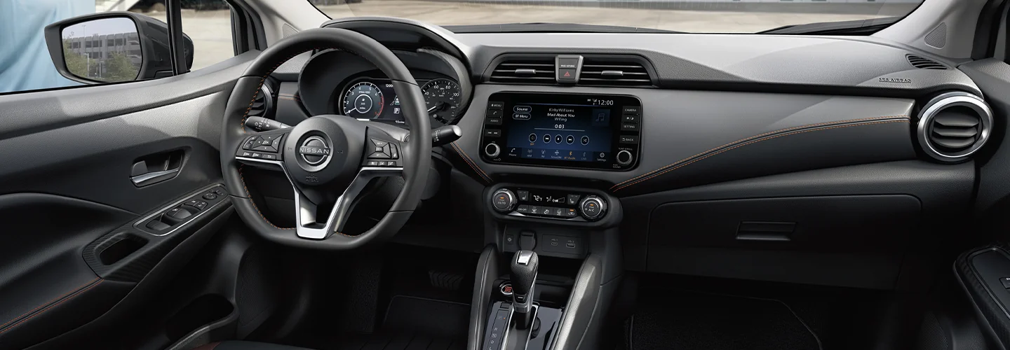 interior of a 2025 Nissan Versa S