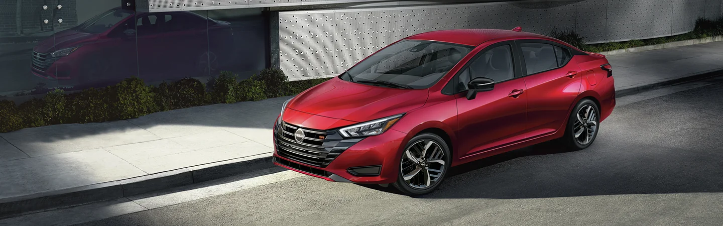 topv iew of a 2025 Nissan Versa S
