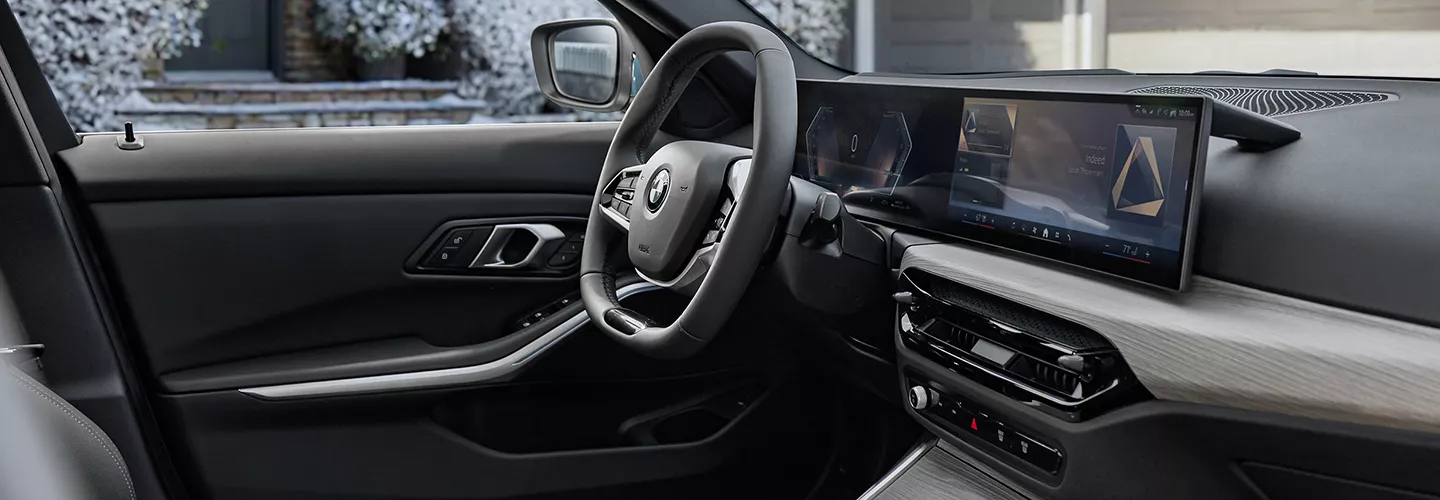 BMW 3 Series interior dashboard