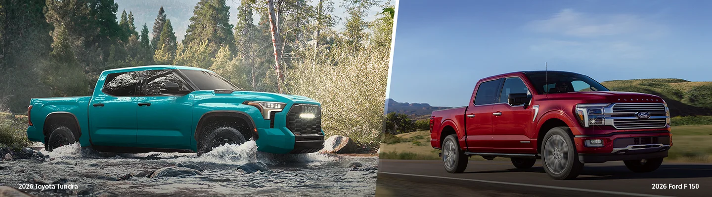 2026 Toyota Tundra vs. Ford F-150
