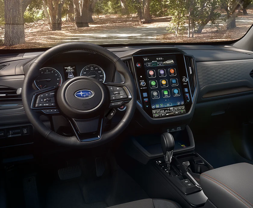 2026 Subaru Forester interior view