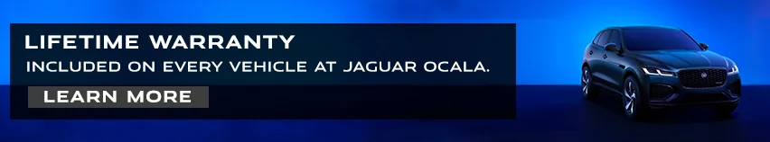 Lifetime Warranty Included On Every Vehicle At Jaguar Ocala.