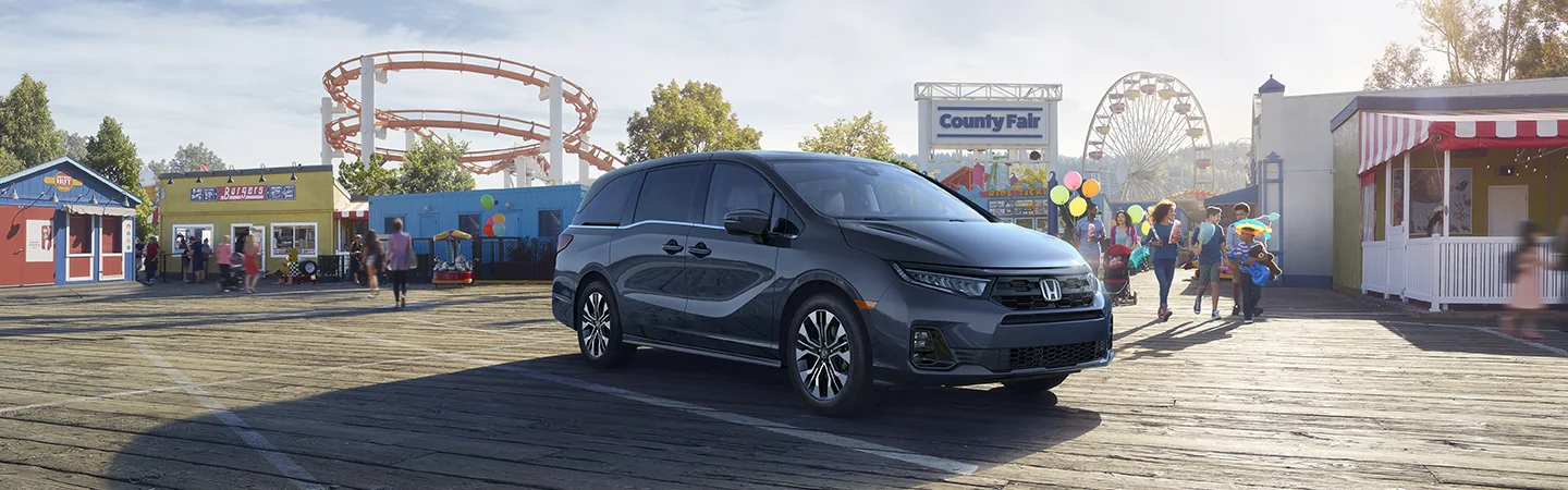 blue 2025 Honda Odyssey
