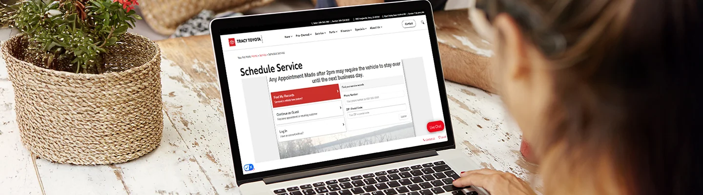 How to Schedule Your Service Appointment at Tracy Toyota 