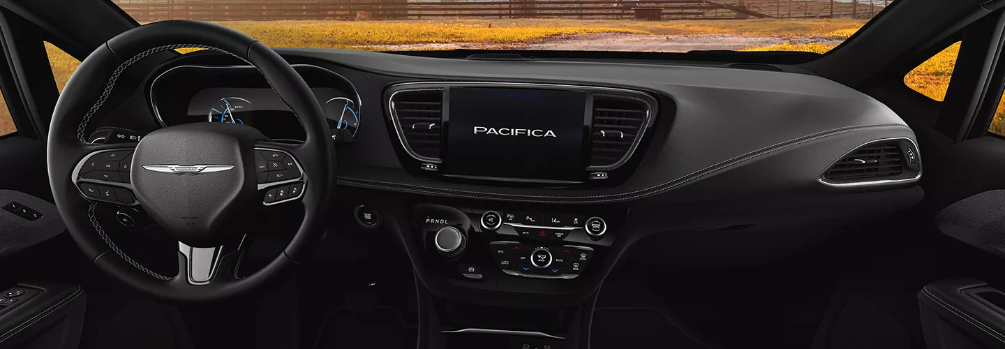Interior view of the 2026 Chrysler Pacifica
