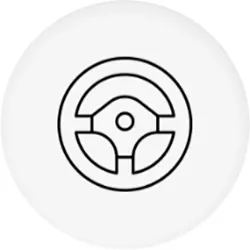 Feature Icon Steering Wheel