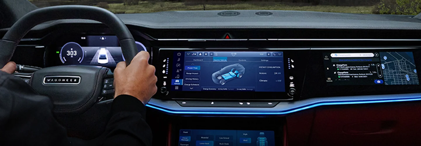 2025 Wagoneer S driving interior image