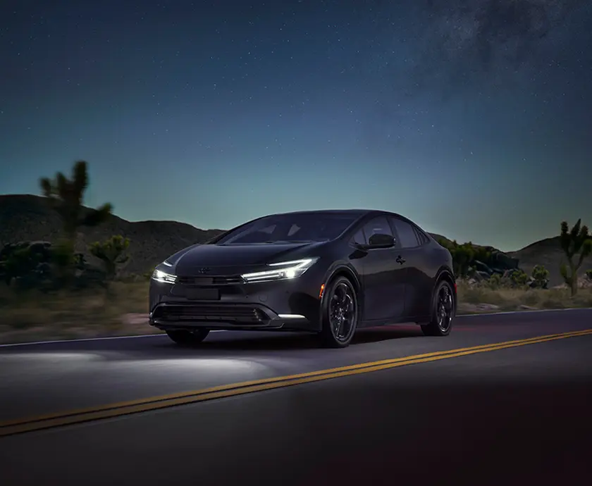 exterior of the 2026 Toyota Prius