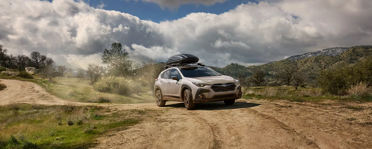 2026 Subaru Crosstrek Hybrid driving offroad