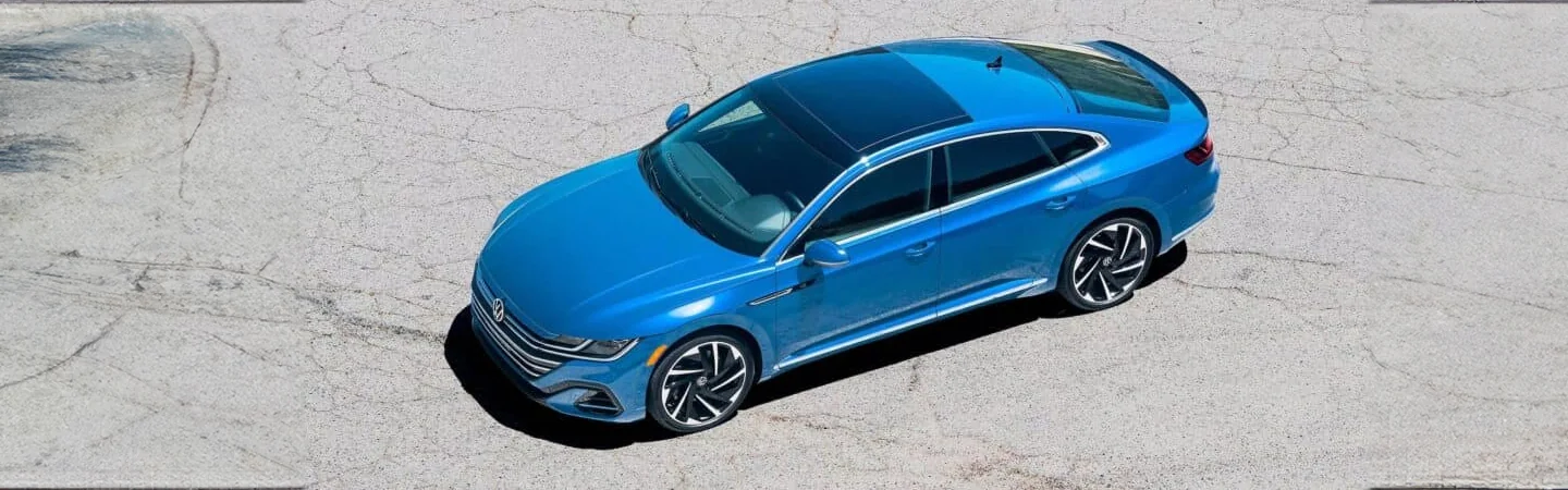 2024 Volkswagen Arteon Specs bluecolor topview