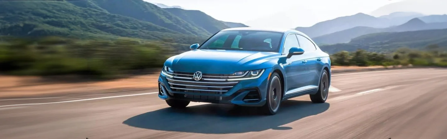 2024 Volkswagen Arteon Specs bluecolor frontview
