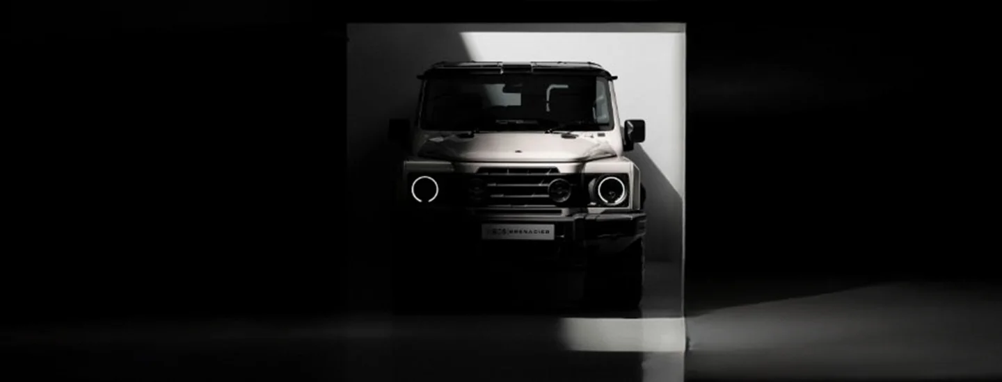front view of a 2024 INEOS Grenadier Trialmaster Edition