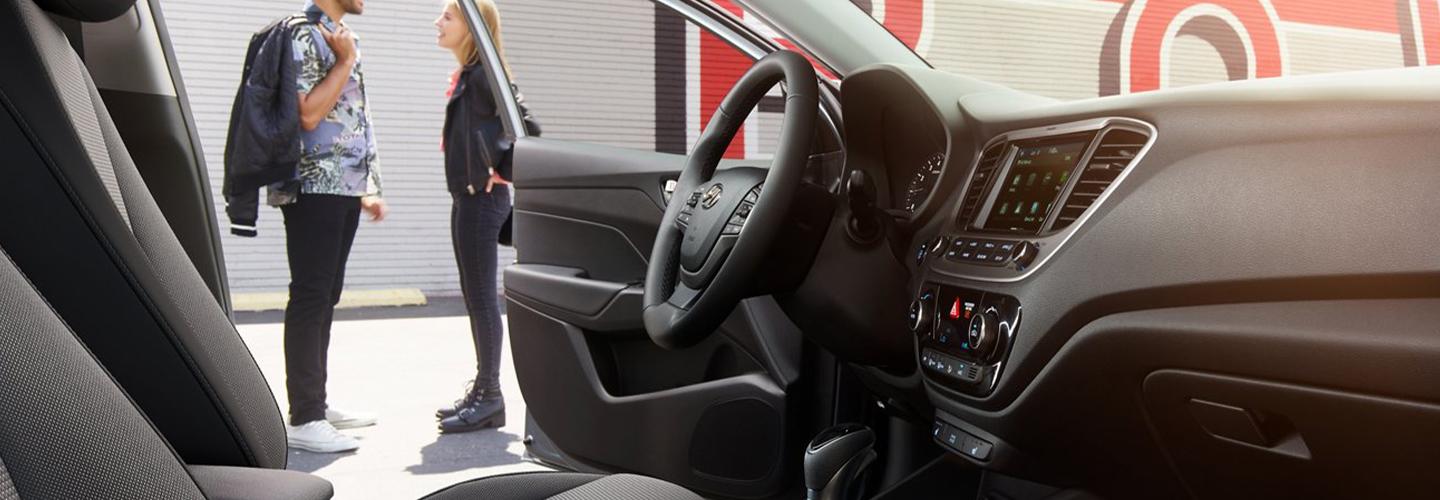 2022 Hyundai Accent dashboard