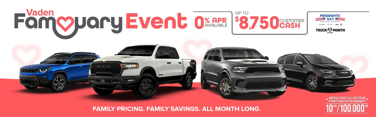 Vaden Famuary Event, Family pricing