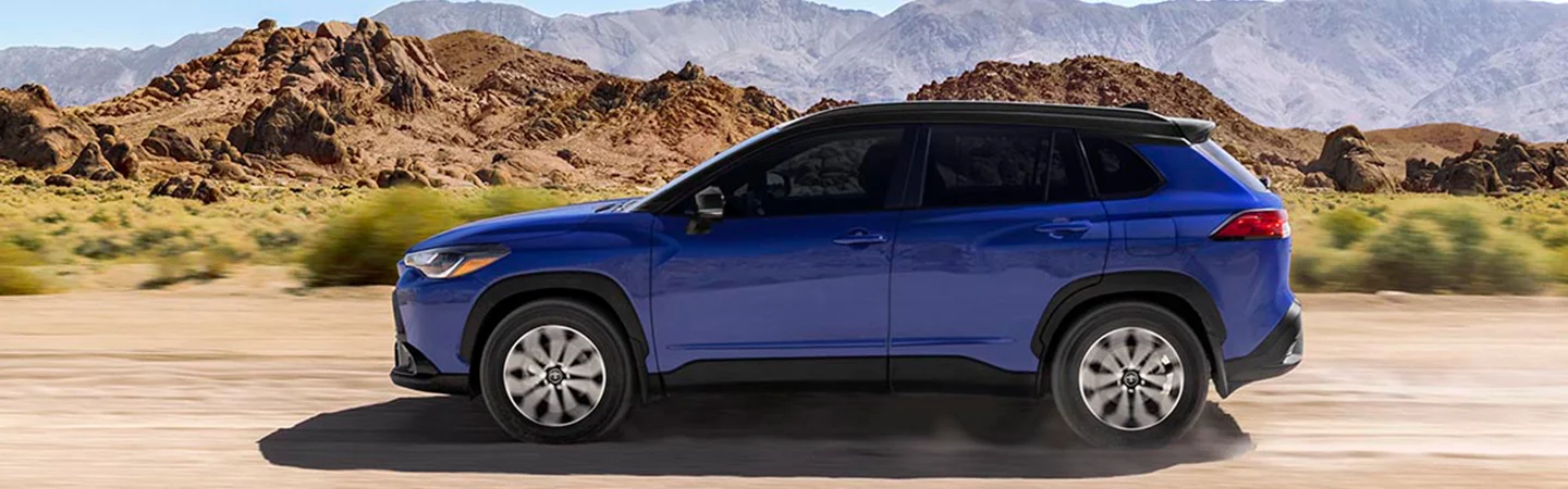 2025 Toyota Corolla bluecolor sideview