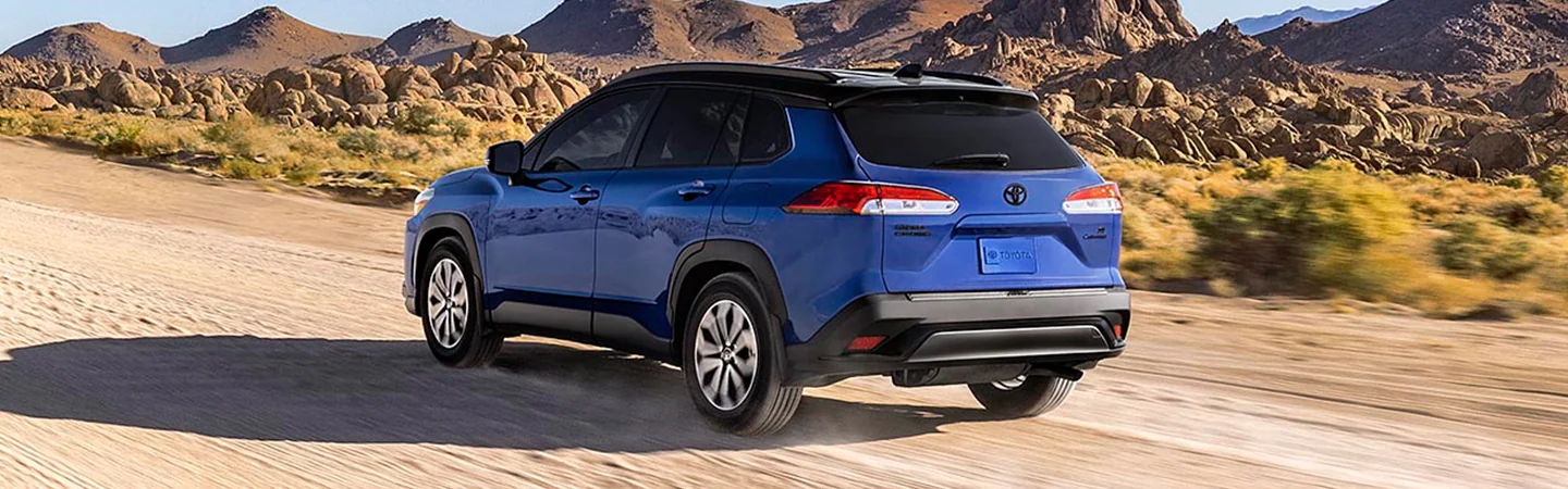 2025 Toyota Corolla bluecolor backview