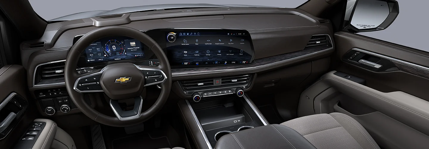 interior of a 2025 Chevrolet Tahoe