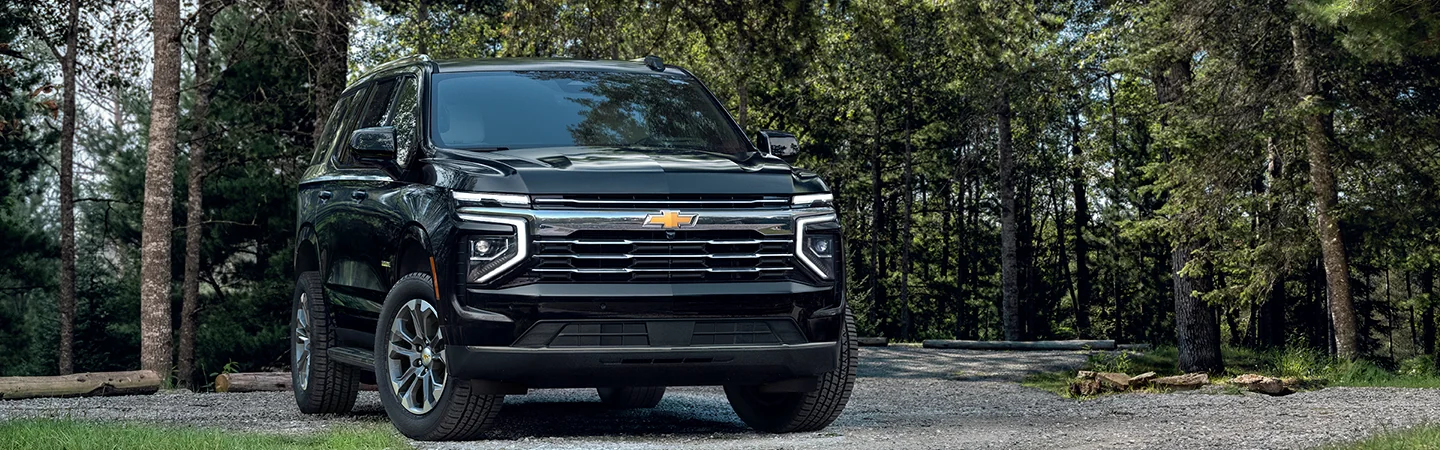 2025 Chevrolet Tahoe parked fromy view