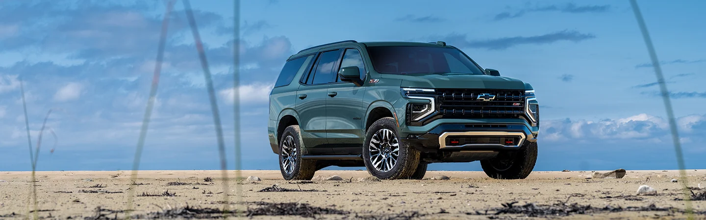 light blue 2025 Chevrolet Tahoe
