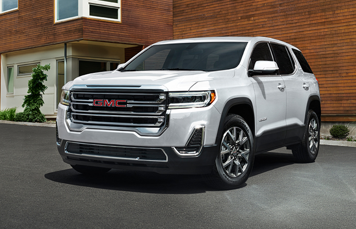 thumbnail image 2 of Front Upper Hood Molding Trim – 2020–2023 GMC Acadia, Summit White W/ Chrome – Replaces 84750464 2 of 4