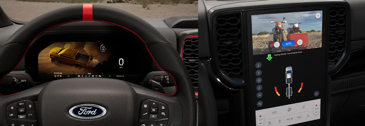 2024 Ford Ranger vs Chevy Colorado  interiorimage