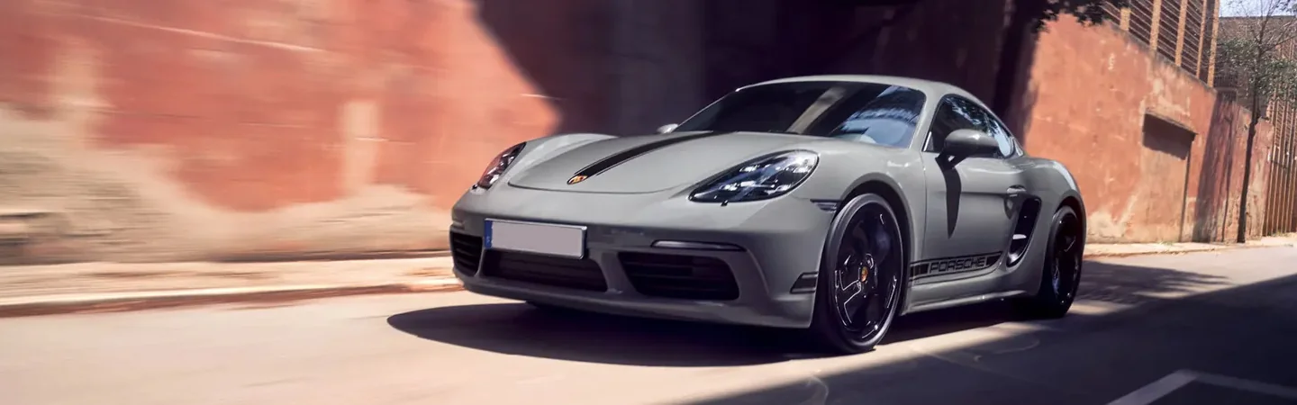 2024 Porsche 718 Boxster silevrcolor frontview