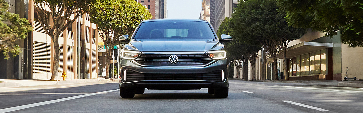 2023 Volkswagen Jetta Specs silver frontview 