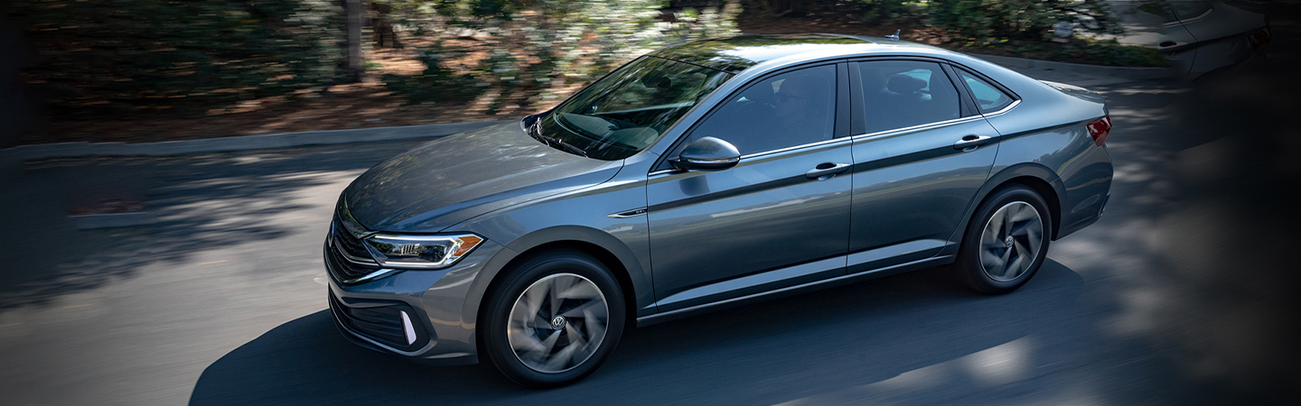 2023 Volkswagen Jetta Specs silver sideview