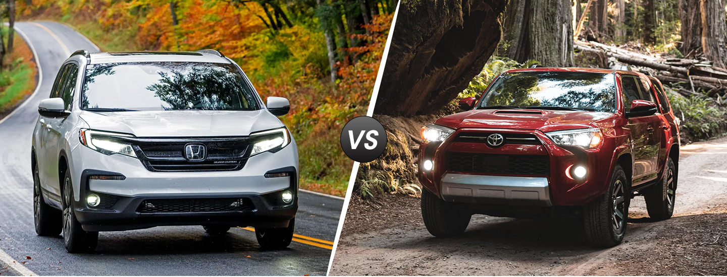 The 2022 Honda Pilot vs 2022 Toyota 4Runner