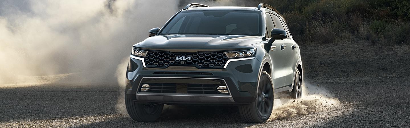 Grey Kia Sorento
